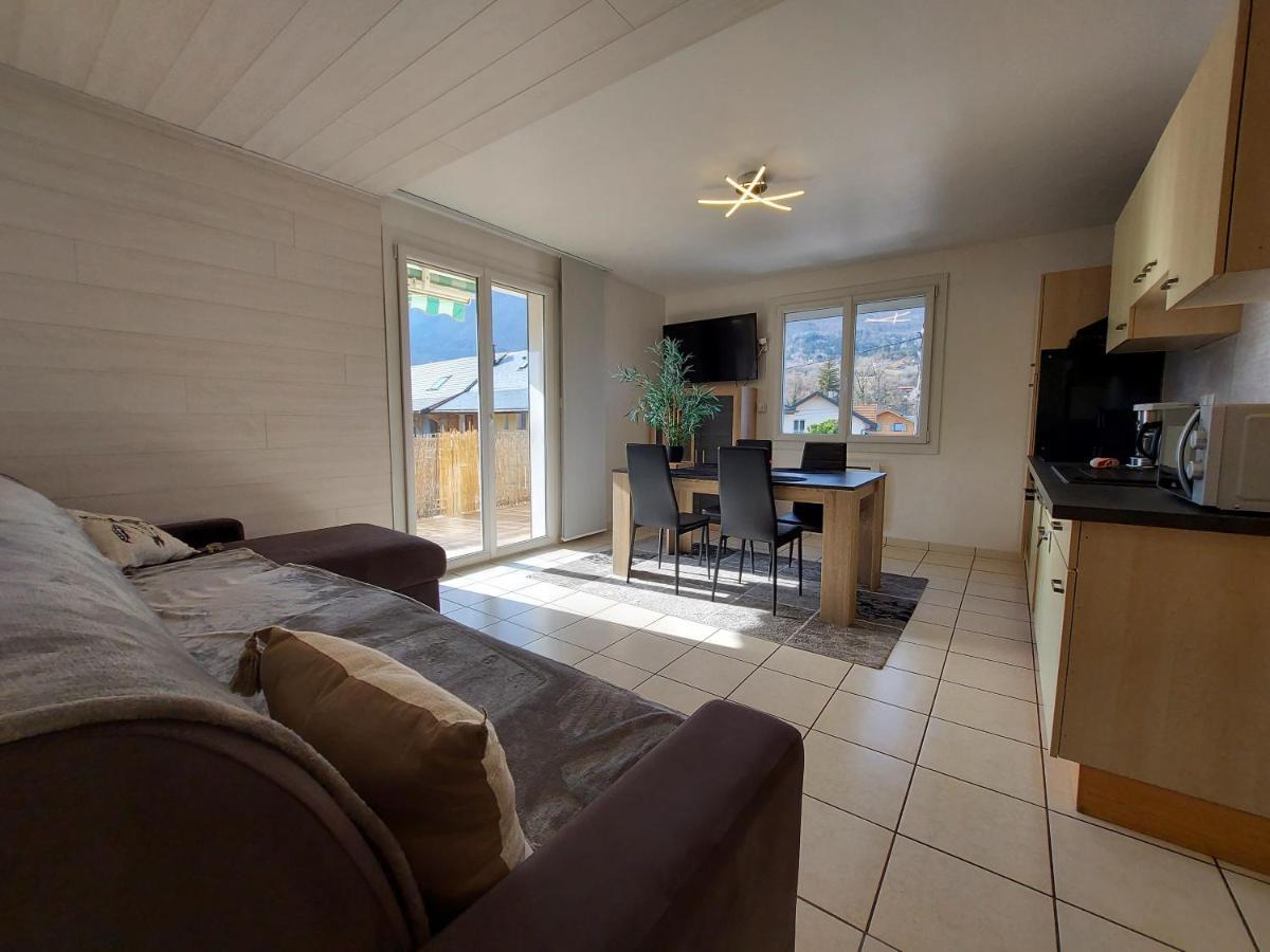 Entre Lac Et Montagne, Proche Centre De St Jorioz, Spacieux Et Confortable Appartement Avec Grande Terrasse Saint-Jorioz Exterior foto